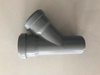 PVC collapsible core Y tee pipe fitting mould